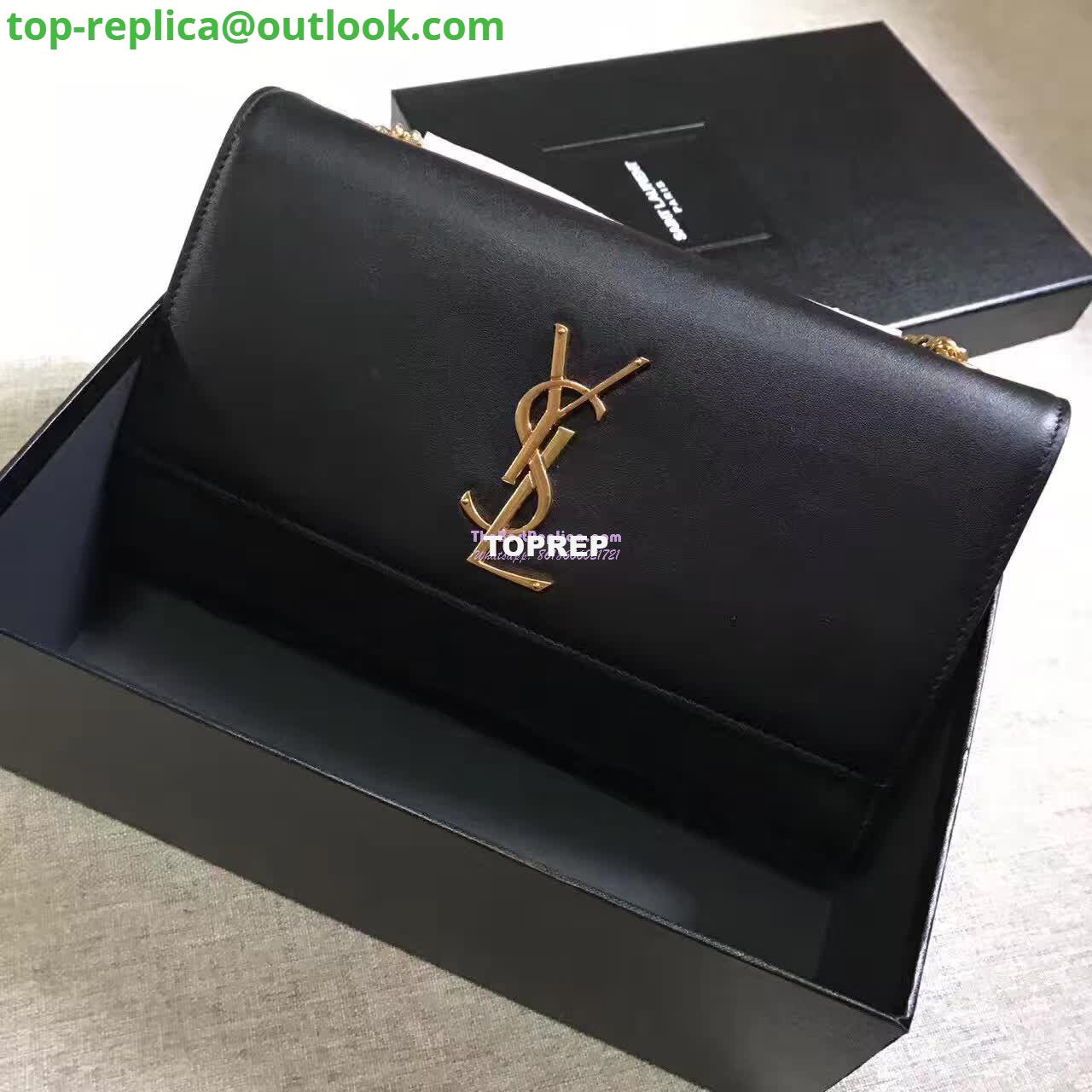 Replica YSL Classic Medium Kate Monogram Saint Laurent Satchel In Black Smooth Calfskin Leather Replica YSL Classic Medium Kate Monogram Saint Laurent Satchel In Black Smooth Calfskin Leather