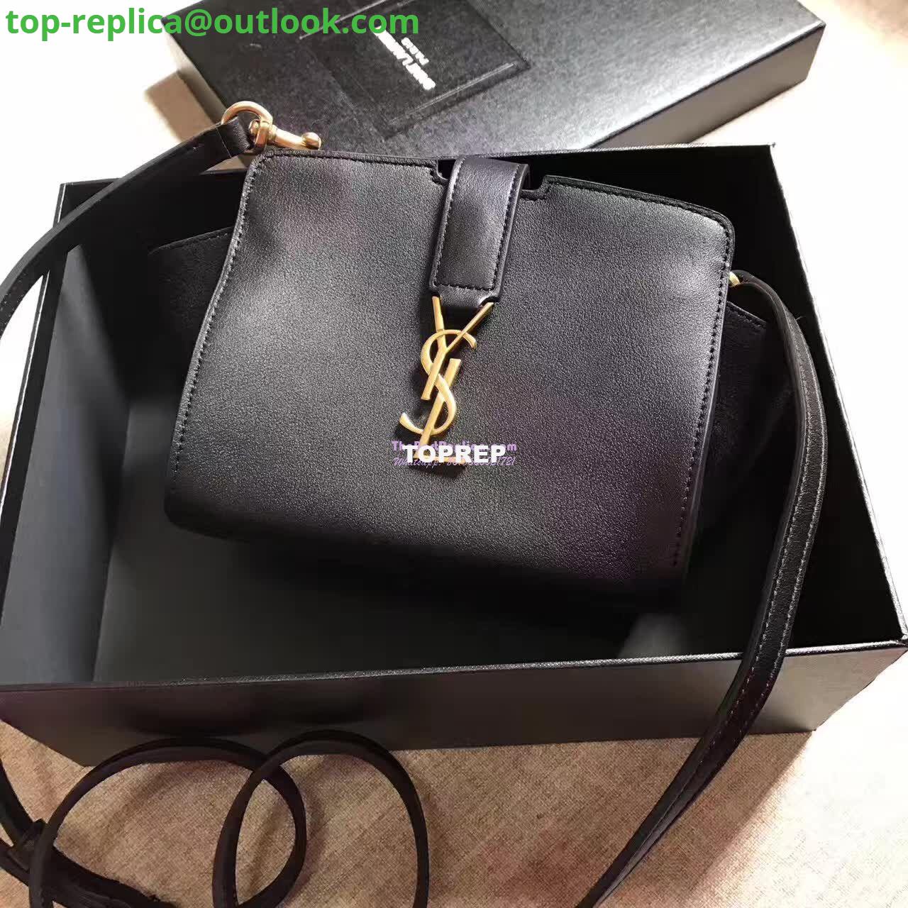 Replica YSL Yves Saint Laurent Toy Cabas Bag in Black Replica YSL Yves Saint Laurent Toy Cabas Bag in Black