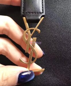 Replica YSL Yves Saint Laurent Toy Cabas Bag in Black 2