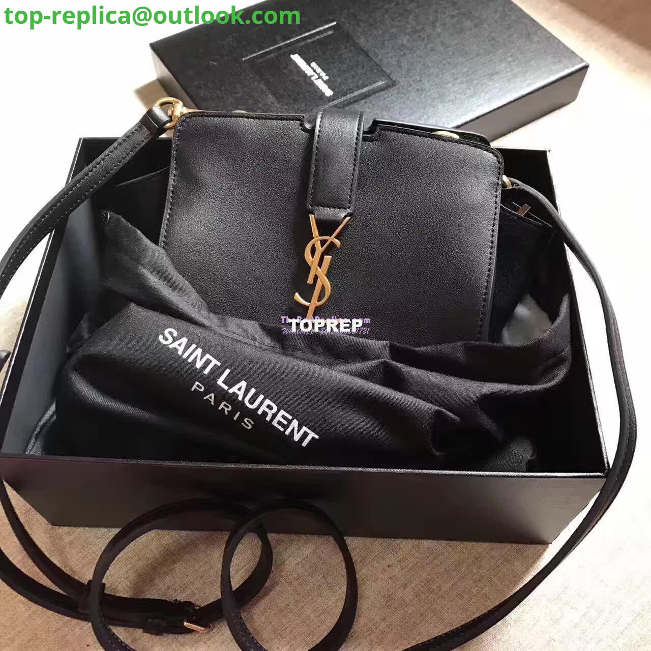 Replica YSL Yves Saint Laurent Toy Cabas Bag in Black 3 Replica YSL Yves Saint Laurent Toy Cabas Bag in Black 3