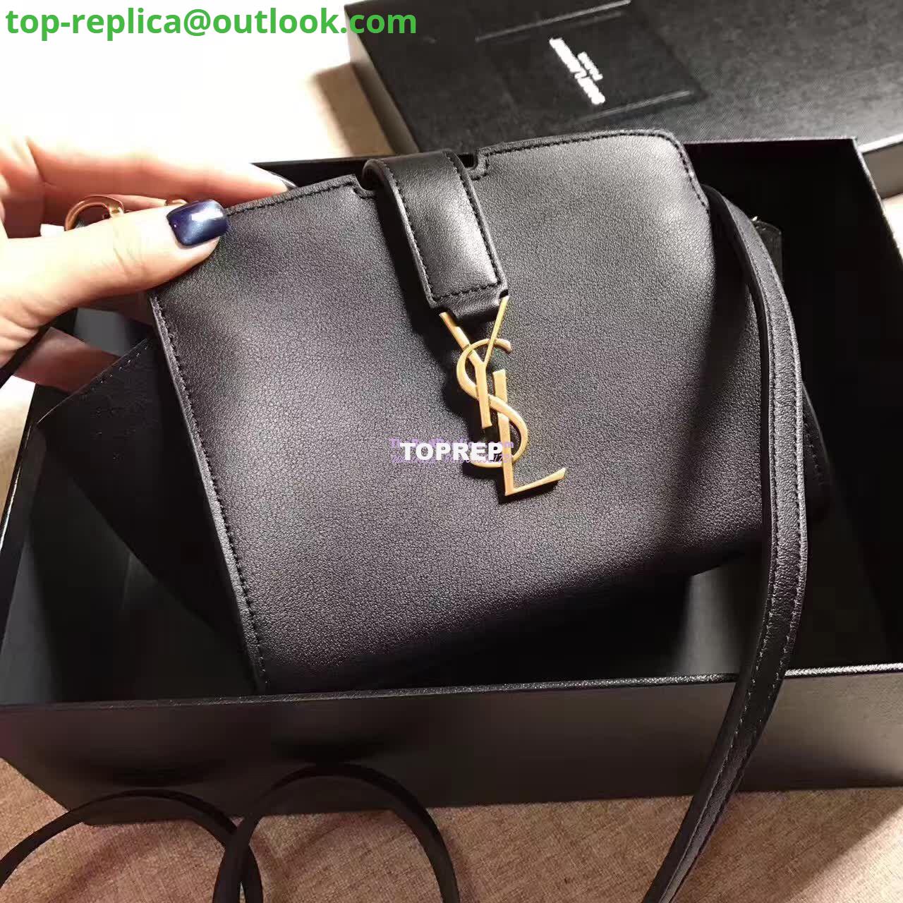 Replica YSL Yves Saint Laurent Toy Cabas Bag in Black 4 Replica YSL Yves Saint Laurent Toy Cabas Bag in Black 4