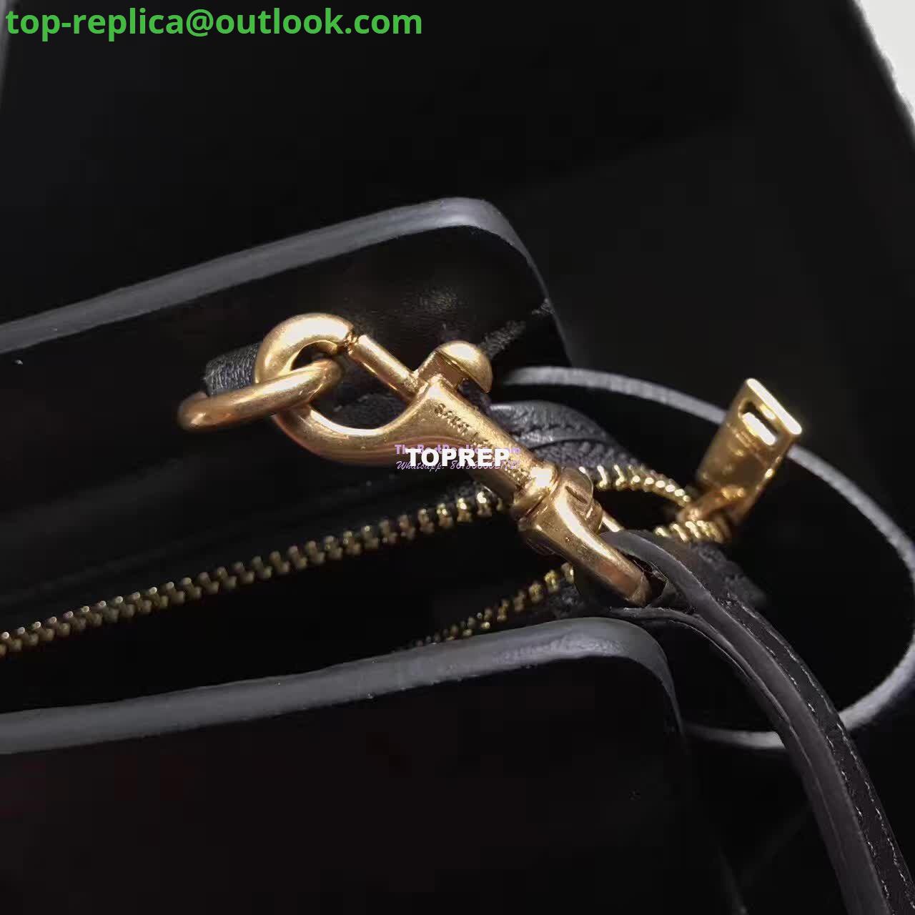 Replica YSL Yves Saint Laurent Toy Cabas Bag in Black 5 Replica YSL Yves Saint Laurent Toy Cabas Bag in Black 5