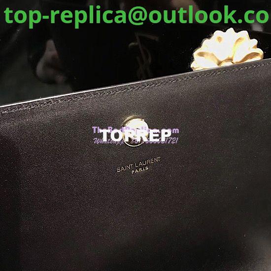 Replica YSL Saint Laurent Large Kate Chain Bag In Black Smooth Leather 5 Replica YSL Saint Laurent Large Kate Chain Bag In Black Smooth Leather 5