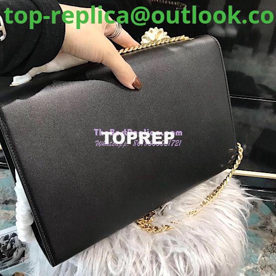 Replica YSL Saint Laurent Large Kate Chain Bag In Black Smooth Leather 7 Replica YSL Saint Laurent Large Kate Chain Bag In Black Smooth Leather 7