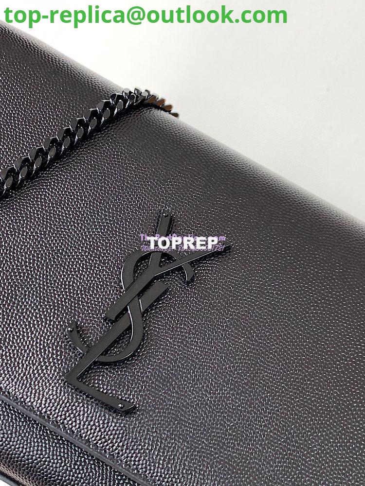 Replica YSL Saint Laurent Classic Monogram Kate in Grain De Poudre Leather So Black 5 Replica YSL Saint Laurent Classic Monogram Kate in Grain De Poudre Leather So Black 5
