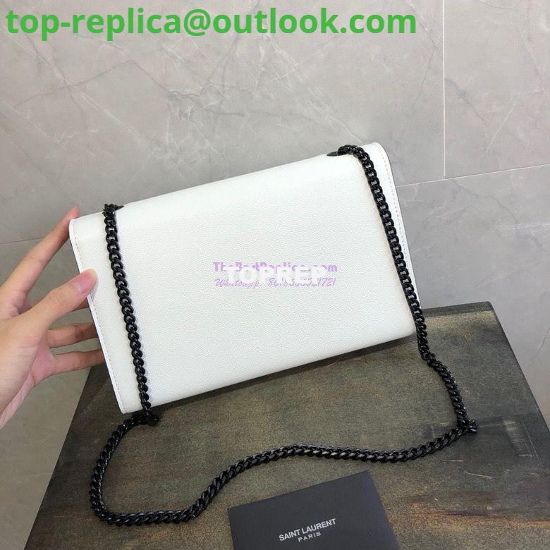 Replica YSL Saint Laurent Classic Monogram Satchel in Grain De Poudre Textured Leather White 7 Replica YSL Saint Laurent Classic Monogram Satchel in Grain De Poudre Textured Leather White 7