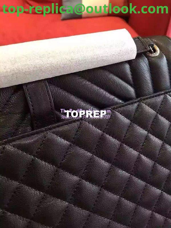 Replica YSL Saint Laurent Classic Large Monogram Envelope Satchel In black Leather 7 Replica YSL Saint Laurent Classic Large Monogram Envelope Satchel In black Leather 7