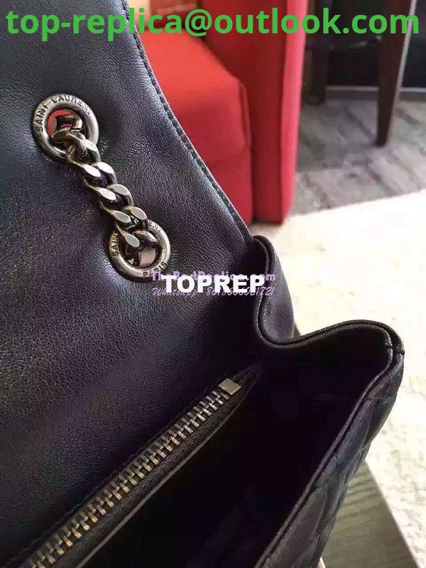 Replica YSL Saint Laurent Classic Large Monogram Envelope Satchel In black Leather 10 Replica YSL Saint Laurent Classic Large Monogram Envelope Satchel In black Leather 10