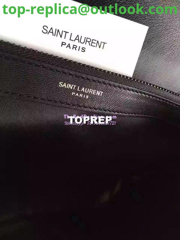 Replica YSL Saint Laurent Classic Large Monogram Envelope Satchel In black Leather 11 Replica YSL Saint Laurent Classic Large Monogram Envelope Satchel In black Leather 11