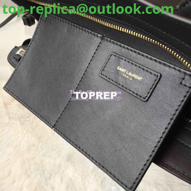 Replica YSL Yves Saint Laurent Cabas Y Calfskin Black Leather Tote Bag 6 Replica YSL Yves Saint Laurent Cabas Y Calfskin Black Leather Tote Bag 6