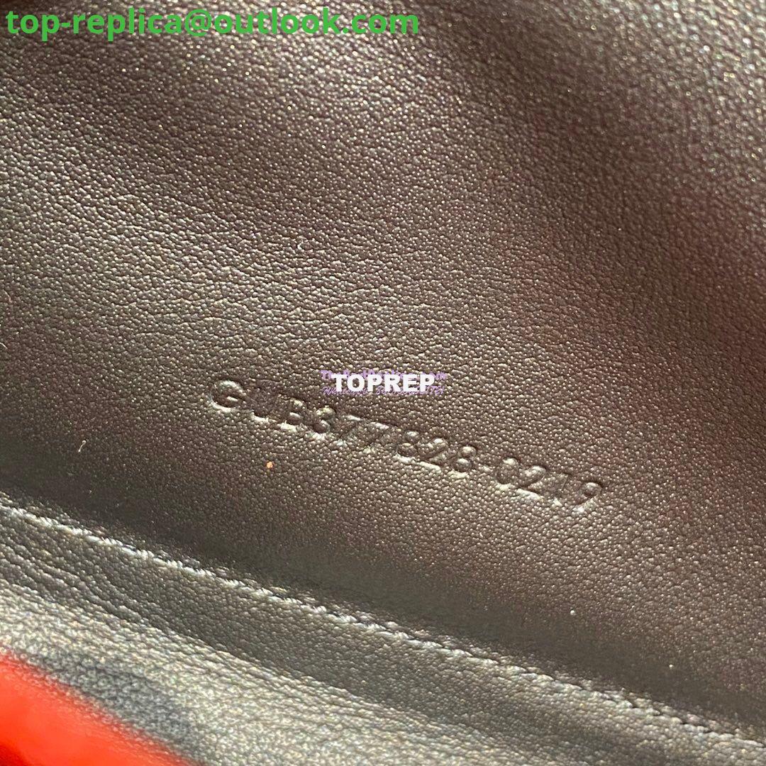 Replica YSL Saint Laurent Monogram Chain Wallet Grain De Poudre Textured Matelasse Leather Red 11 Replica YSL Saint Laurent Monogram Chain Wallet Grain De Poudre Textured Matelasse Leather Red 11