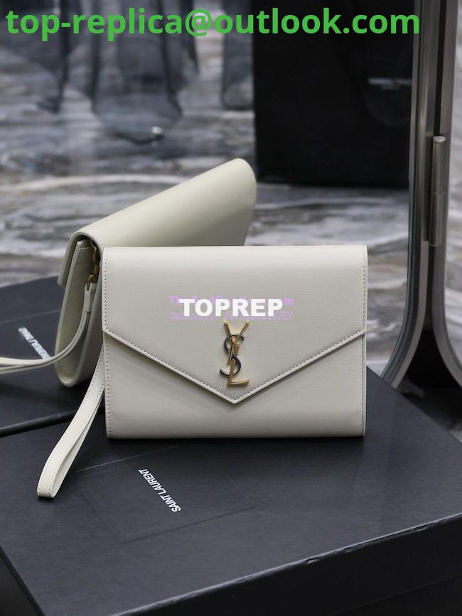 Replica YSL Saint Laurent Cassandre Flap Pouch In Smooth Leather 650858 Blanc Replica YSL Saint Laurent Cassandre Flap Pouch In Smooth Leather 650858 Blanc