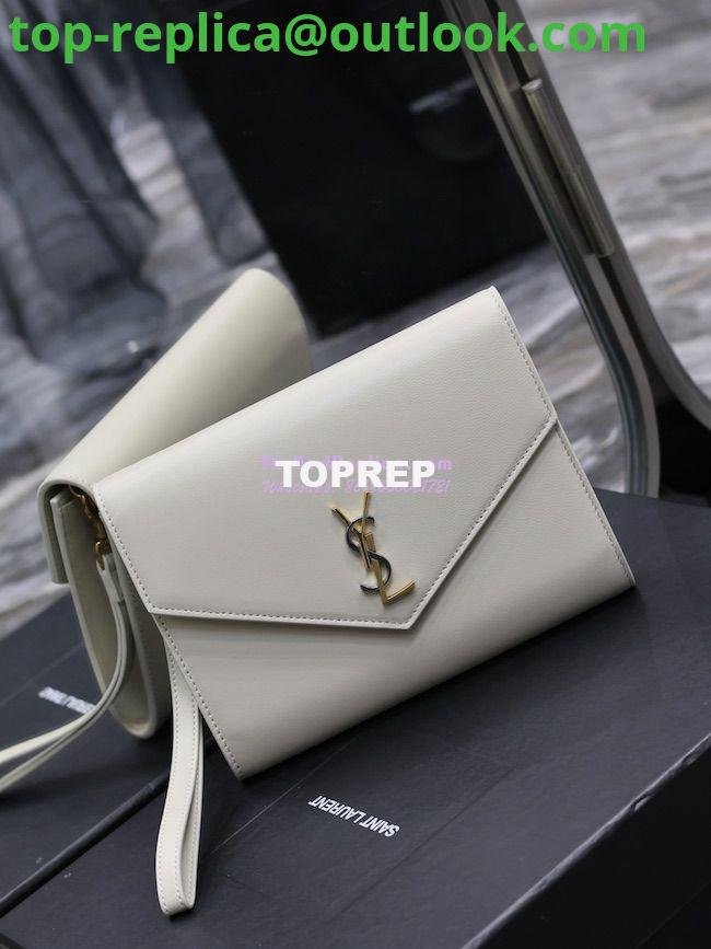 Replica YSL Saint Laurent Cassandre Flap Pouch In Smooth Leather 650858 Blanc 2 Replica YSL Saint Laurent Cassandre Flap Pouch In Smooth Leather 650858 Blanc 2