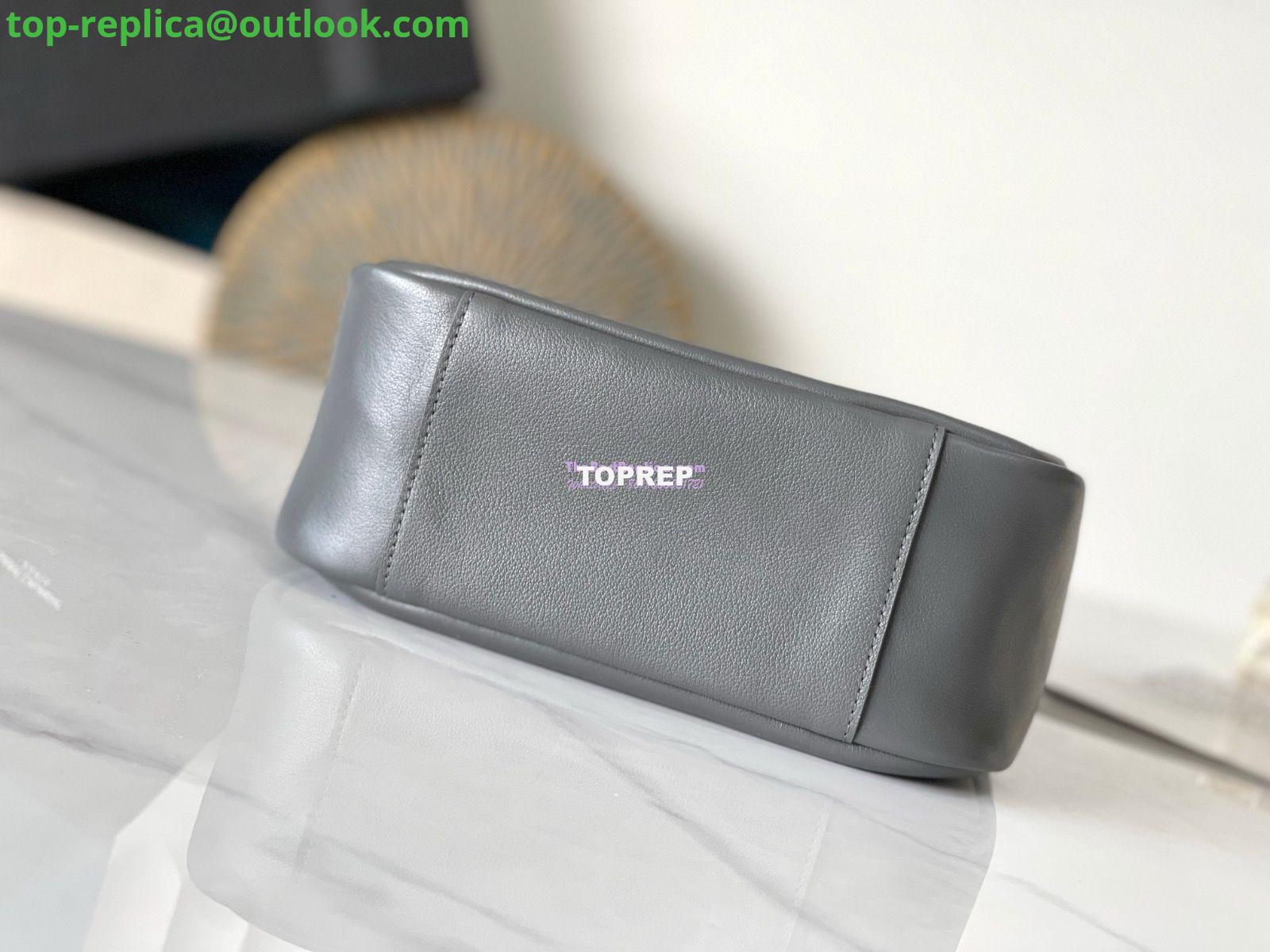 Replica YSL Saint Laurent Le 5 À 7 Supple Small In Grained Leather 713938 Grey 9 Replica YSL Saint Laurent Le 5 À 7 Supple Small In Grained Leather 713938 Grey 9