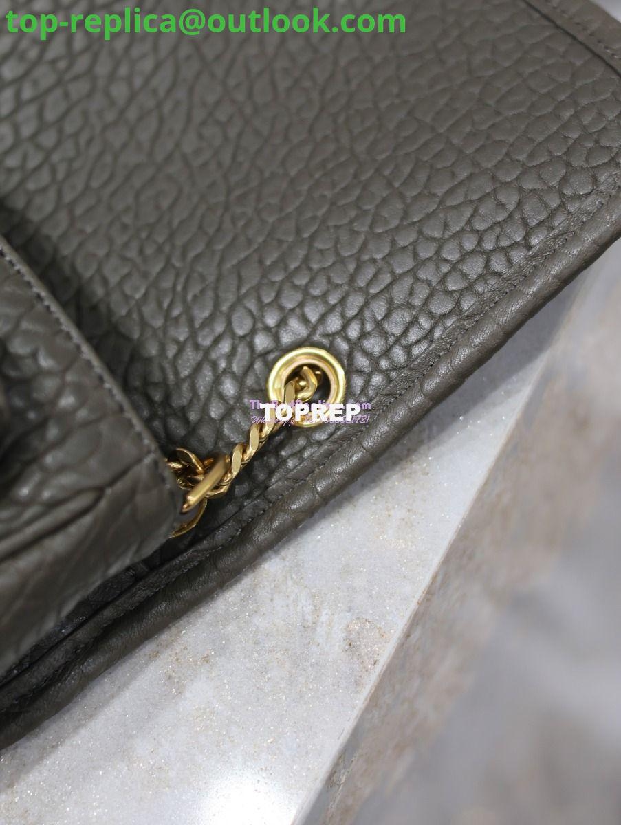 Replica Saint Laurent YSL Niki Bags in Grained Lambskin, Bronze-Toned Hardware 633179 dark green 14 Replica Saint Laurent YSL Niki Bags in Grained Lambskin, Bronze-Toned Hardware 633179 dark green 14