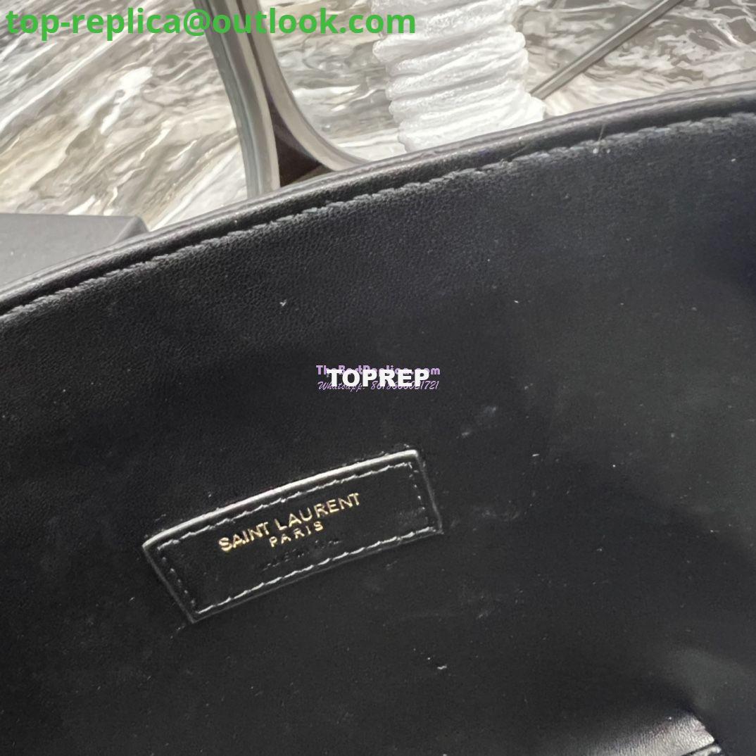 Replica Saint Laurent YSL Mini Toy Shopping Saint Laurent in Crocodile-Embossed Leather Black 13 Replica Saint Laurent YSL Mini Toy Shopping Saint Laurent in Crocodile-Embossed Leather Black 13