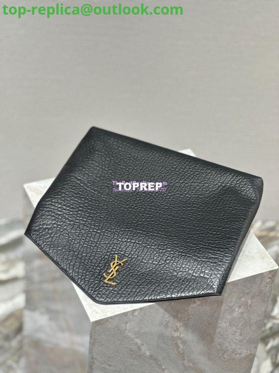 Replica Saint Laurent YSL Cassandre Small Envelope Pouch In Grained Lambskin 764931 6 Replica Saint Laurent YSL Cassandre Small Envelope Pouch In Grained Lambskin 764931 6