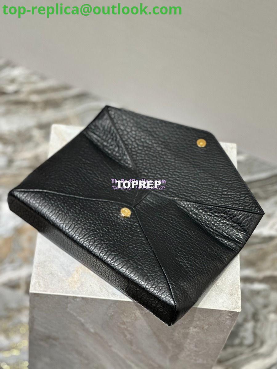 Replica Saint Laurent YSL Cassandre Small Envelope Pouch In Grained Lambskin 764931 8 Replica Saint Laurent YSL Cassandre Small Envelope Pouch In Grained Lambskin 764931 8