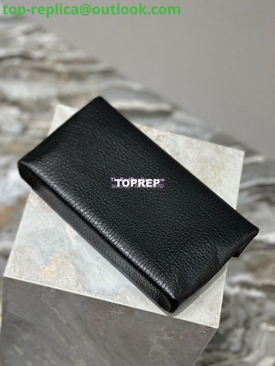 Replica Saint Laurent YSL Cassandre Small Envelope Pouch In Grained Lambskin 764931 11 Replica Saint Laurent YSL Cassandre Small Envelope Pouch In Grained Lambskin 764931 11