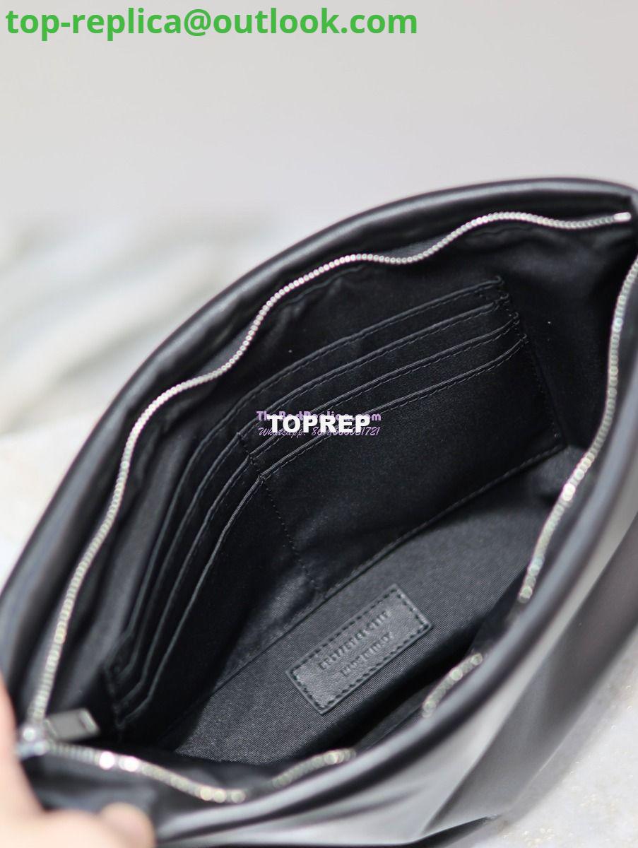 Replica Saint Laurent YSL Puffy Pouch In Lambskin S/L 779526 779512 Black 19 Replica Saint Laurent YSL Puffy Pouch In Lambskin S/L 779526 779512 Black 19