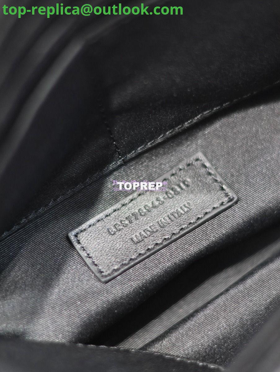 Replica Saint Laurent YSL Puffy Pouch In Lambskin S/L 779526 779512 Black 20 Replica Saint Laurent YSL Puffy Pouch In Lambskin S/L 779526 779512 Black 20
