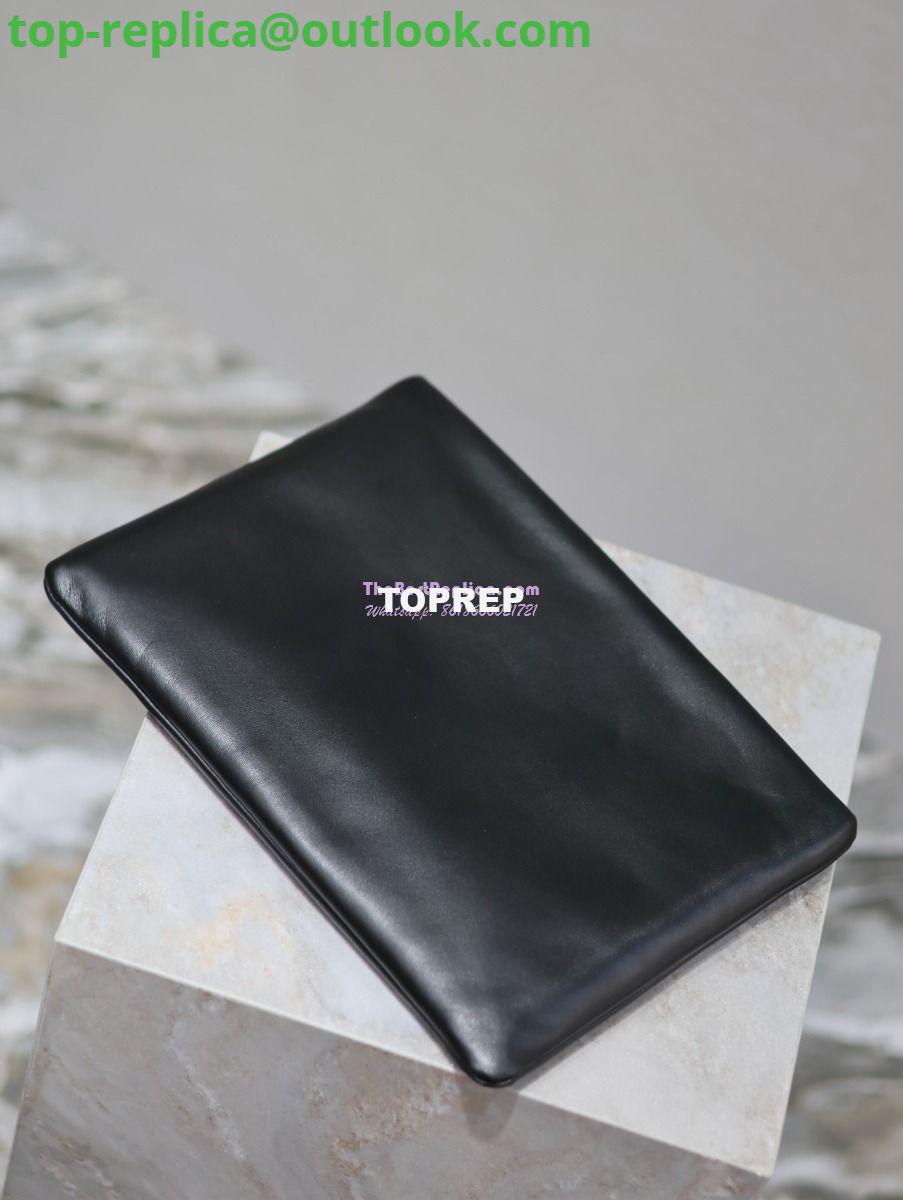 Replica Saint Laurent YSL Puffy Pouch In Lambskin S/L 779526 779512 Black 22 Replica Saint Laurent YSL Puffy Pouch In Lambskin S/L 779526 779512 Black 22