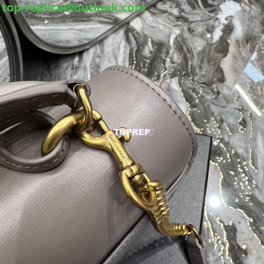 Replica YSL Saint Laurent Medium Sunset Satchel In Smooth Leather 634723 Grey 10 Replica YSL Saint Laurent Medium Sunset Satchel In Smooth Leather 634723 Grey 10