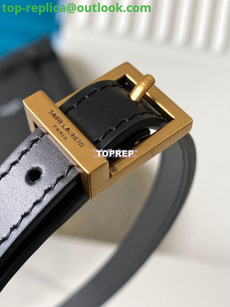 Replica YSL Saint Laurent Le 5 À 7 Mini Vertical In Shiny Leather 7352142 Black 5 Replica YSL Saint Laurent Le 5 À 7 Mini Vertical In Shiny Leather 7352142 Black 5
