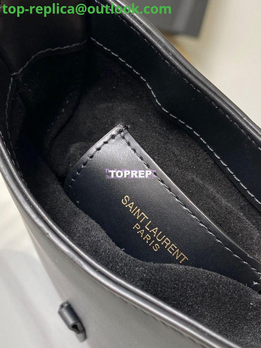 Replica YSL Saint Laurent Le 5 À 7 Mini Vertical In Shiny Leather 7352142 Black 8 Replica YSL Saint Laurent Le 5 À 7 Mini Vertical In Shiny Leather 7352142 Black 8