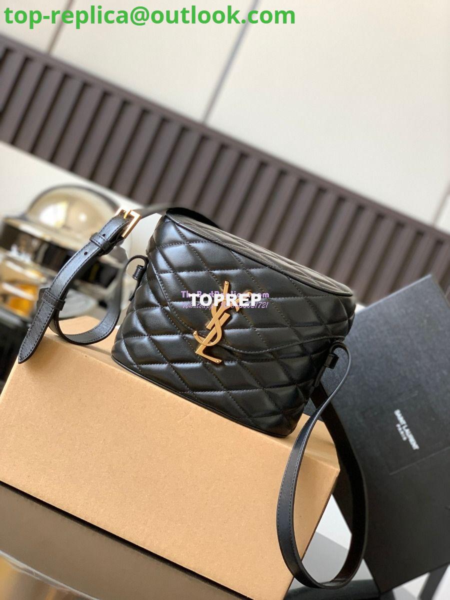Replica YSL Saint Laurent June Box Bag In Quilted Lambskin 7100801 Black Replica YSL Saint Laurent June Box Bag In Quilted Lambskin 7100801 Black