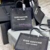 Replica YSL Saint Laurent Rive Gauche Tote Bag In Felt And Leather 499290 Beige 13 Replica YSL Saint Laurent Rive Gauche Tote Bag In Felt And Leather 499290 Beige 13