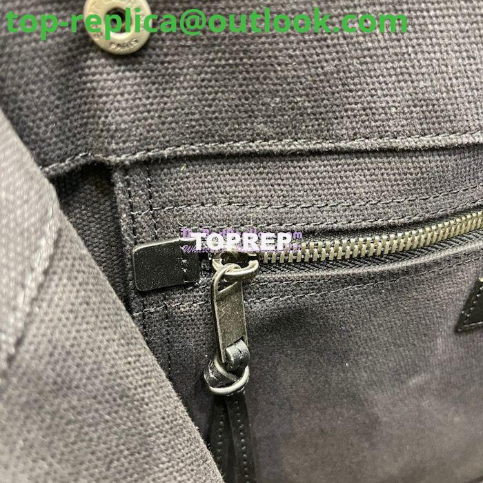 Replica YSL Saint Laurent Rive Gauche N/s Shopping Bag In Felt And Leather 631682 Black 10 Replica YSL Saint Laurent Rive Gauche N/s Shopping Bag In Felt And Leather 631682 Black 10