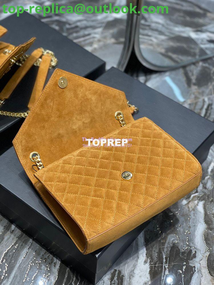 Replica YSL Saint Laurent Envelope Medium Bag In Mix Matelassé Suede Calf 600185 Cork 9 Replica YSL Saint Laurent Envelope Medium Bag In Mix Matelassé Suede Calf 600185 Cork 9