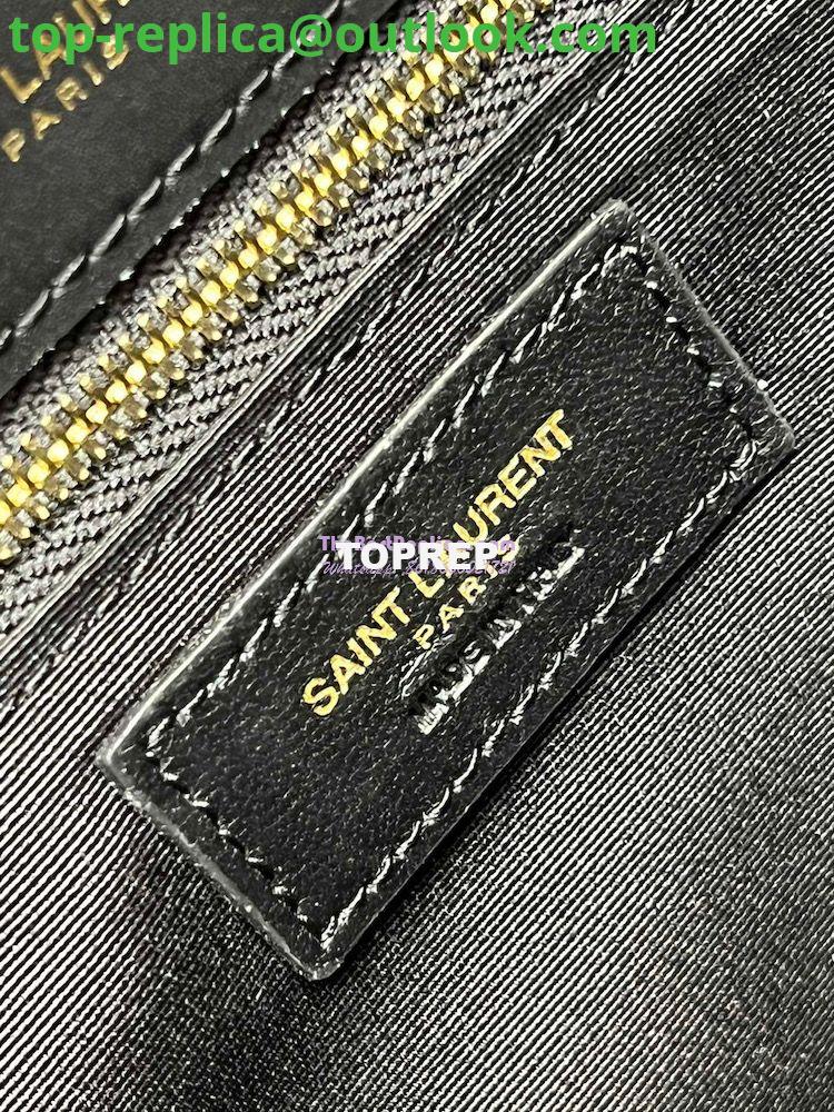 Replica YSL Saint Laurent Niki Medium In Bouclé Tweed And Smooth Leather 633158 Black 12 Replica YSL Saint Laurent Niki Medium In Bouclé Tweed And Smooth Leather 633158 Black 12