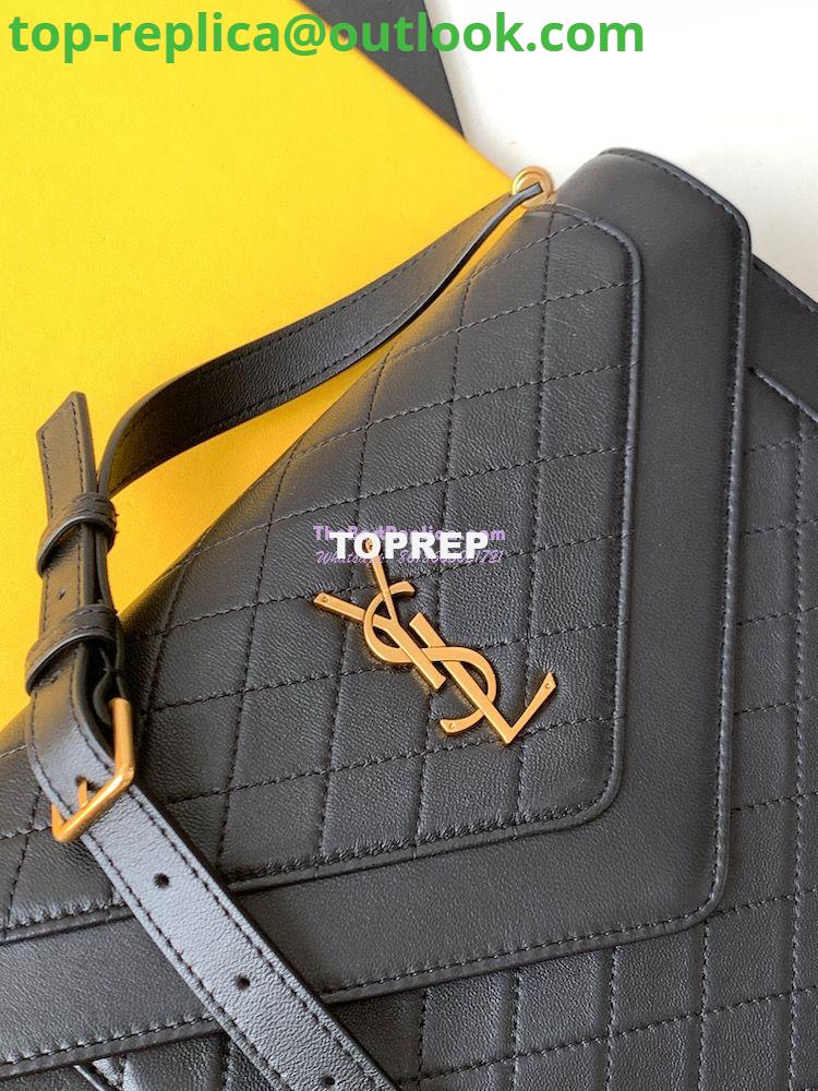 Replica YSL Saint Laurent Le Monogramme Bucket Bag In Canvas And Smooth Leather 568606 4 Replica YSL Saint Laurent Le Monogramme Bucket Bag In Canvas And Smooth Leather 568606 4