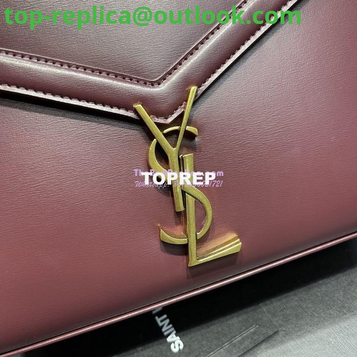 Replica YSL Saint Laurent Cassandra Medium Top Handle Bag In Smooth Leather 578000 Dark Red 6 Replica YSL Saint Laurent Cassandra Medium Top Handle Bag In Smooth Leather 578000 Dark Red 6