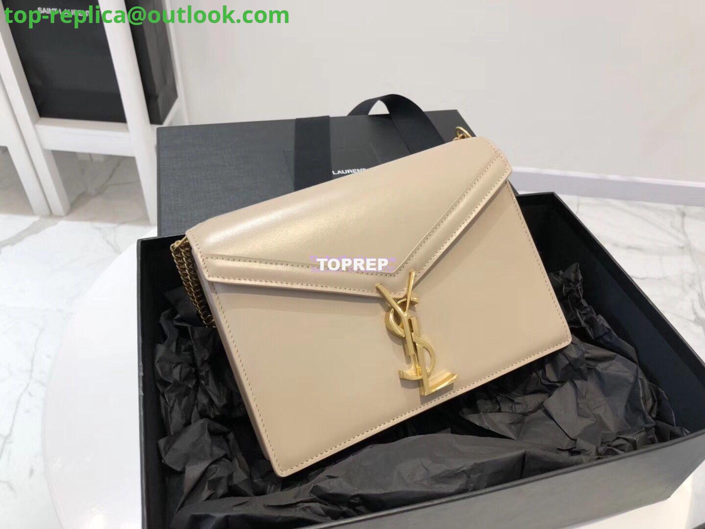 Replica YSL Saint Laurent Cassandra Monogram Clasp Bag In Smooth Leather Beige Replica YSL Saint Laurent Cassandra Monogram Clasp Bag In Smooth Leather Beige