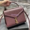 Replica YSL Saint Laurent Vicky Medium In Grain De Poudre Leather 5326121 Blanc 12