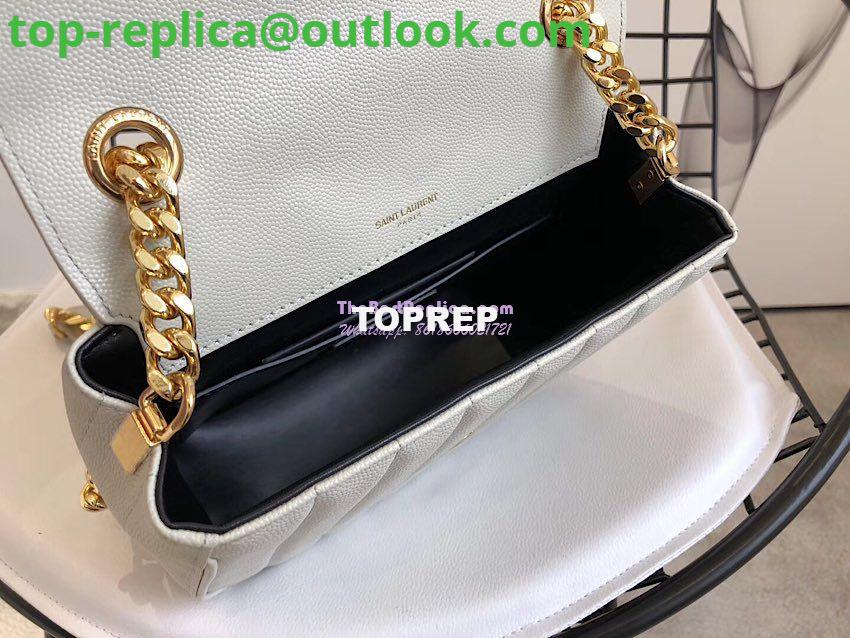 Replica YSL Saint Laurent Vicky Medium In Grain De Poudre Leather 5326121 Blanc 8 Replica YSL Saint Laurent Vicky Medium In Grain De Poudre Leather 5326121 Blanc 8