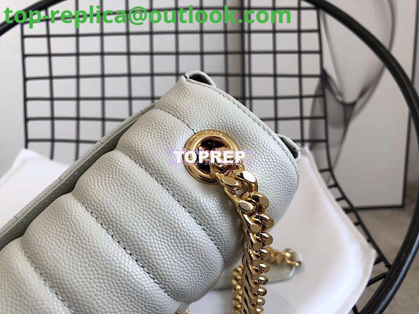 Replica YSL Saint Laurent Vicky Medium In Grain De Poudre Leather 5326121 Blanc 10 Replica YSL Saint Laurent Vicky Medium In Grain De Poudre Leather 5326121 Blanc 10
