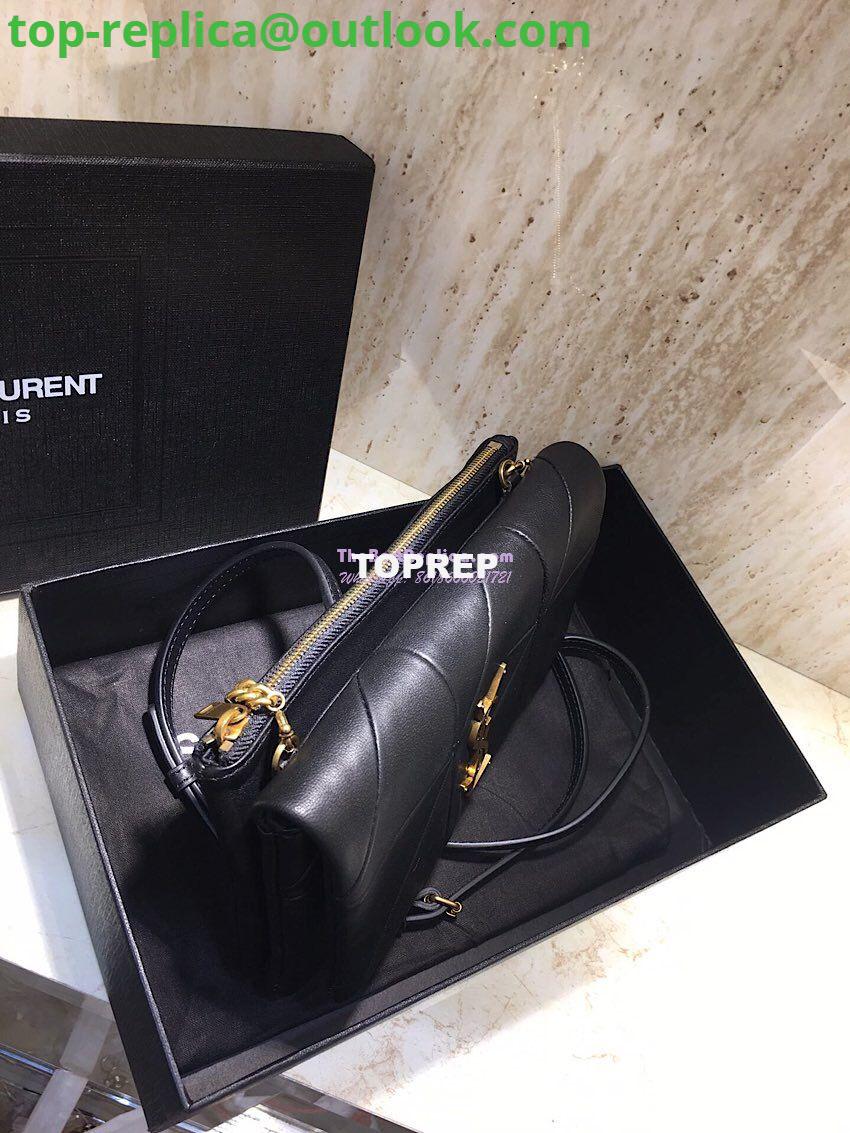 Replica YSL Saint Laurent Jamie Chain Wallet "Carré Rive Gauche " In Lambskin Black 3 Replica YSL Saint Laurent Jamie Chain Wallet "Carré Rive Gauche " In Lambskin Black 3