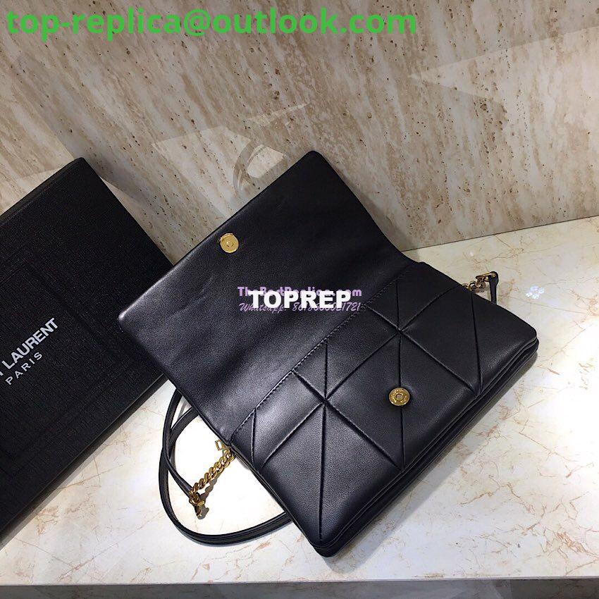 Replica YSL Saint Laurent Jamie Chain Wallet "Carré Rive Gauche " In Lambskin Black 7 Replica YSL Saint Laurent Jamie Chain Wallet "Carré Rive Gauche " In Lambskin Black 7