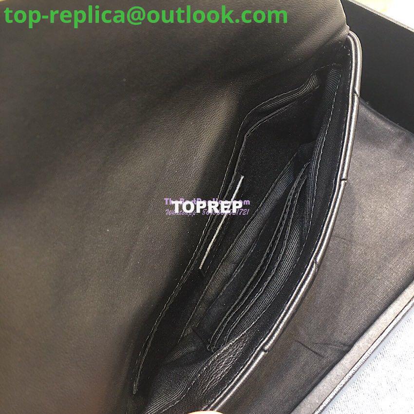 Replica YSL Saint Laurent Jamie Chain Wallet "Carré Rive Gauche " In Lambskin Black 9 Replica YSL Saint Laurent Jamie Chain Wallet "Carré Rive Gauche " In Lambskin Black 9
