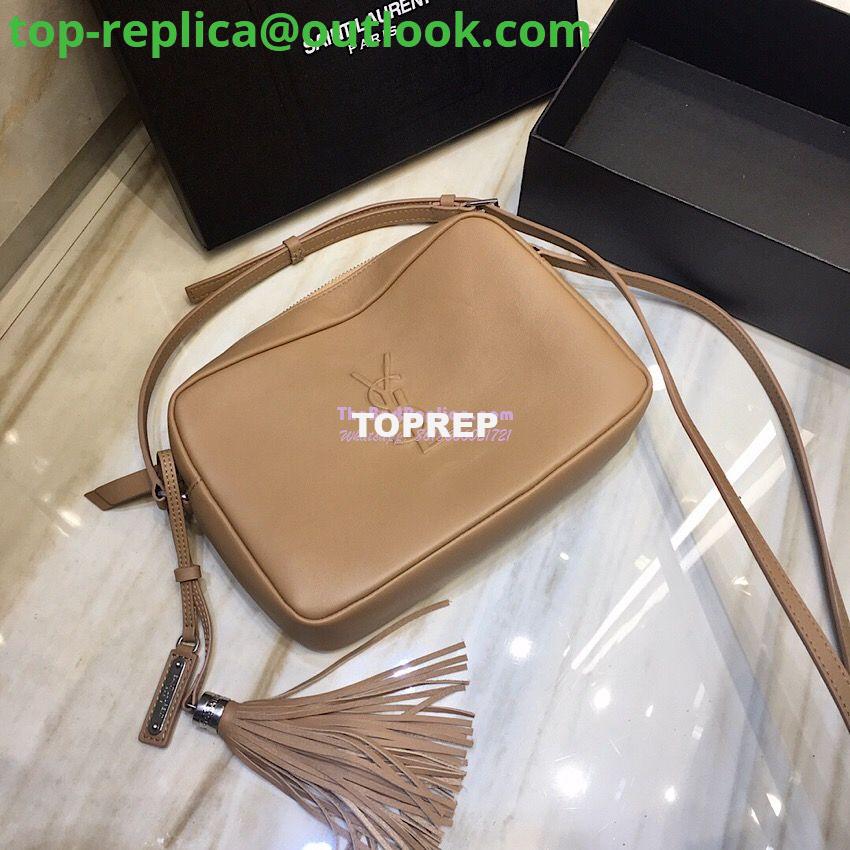 Replica YSL Saint Laurent Lou Camera Bag In Smooth Leather 520533 Light Taupe Replica YSL Saint Laurent Lou Camera Bag In Smooth Leather 520533 Light Taupe