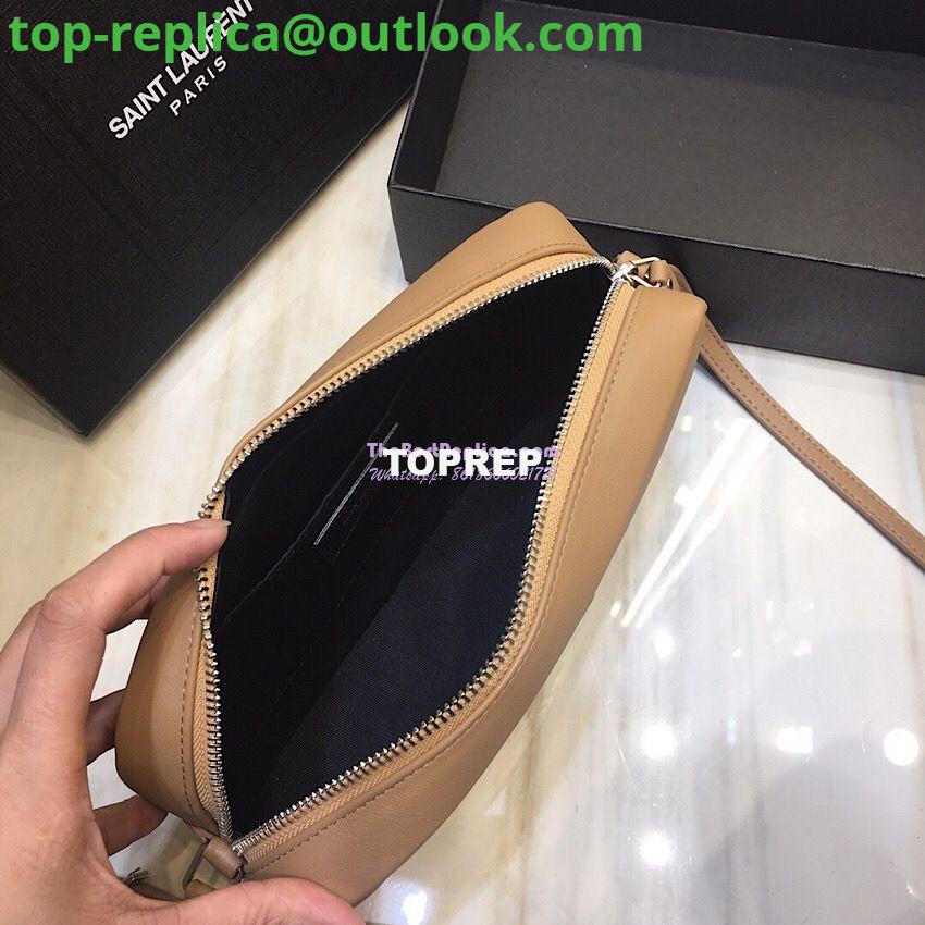 Replica YSL Saint Laurent Lou Camera Bag In Smooth Leather 520533 Light Taupe 7 Replica YSL Saint Laurent Lou Camera Bag In Smooth Leather 520533 Light Taupe 7