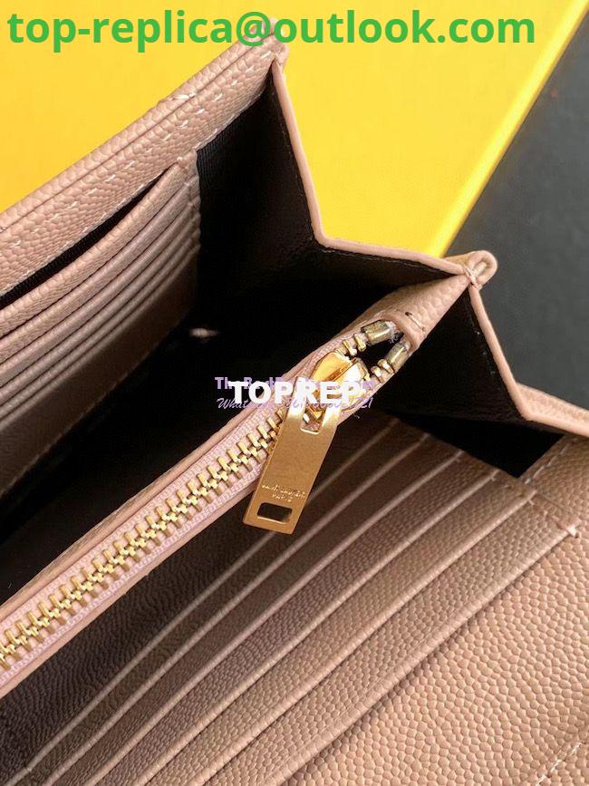 Replica YSL Saint Laurent Monogram Chain Wallet Grain De Poudre Rose in Silver Hardware 13 Replica YSL Saint Laurent Monogram Chain Wallet Grain De Poudre Rose in Silver Hardware 13
