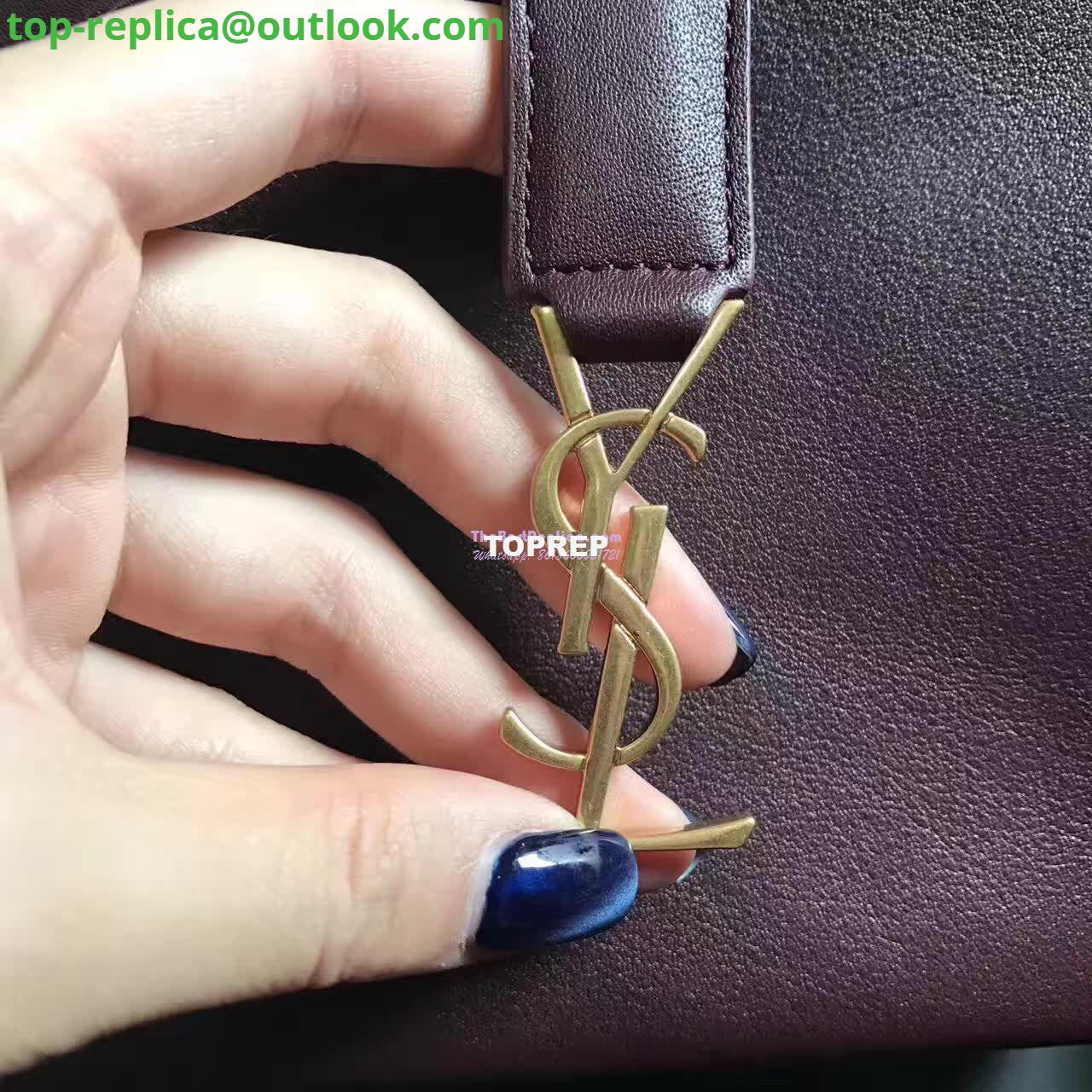 Replica YSL Yves Saint Laurent Toy Cabas Bag in Wine 4 Replica YSL Yves Saint Laurent Toy Cabas Bag in Wine 4