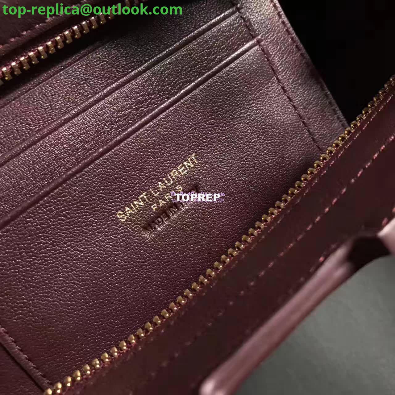 Replica YSL Yves Saint Laurent Toy Cabas Bag in Wine 9 Replica YSL Yves Saint Laurent Toy Cabas Bag in Wine 9