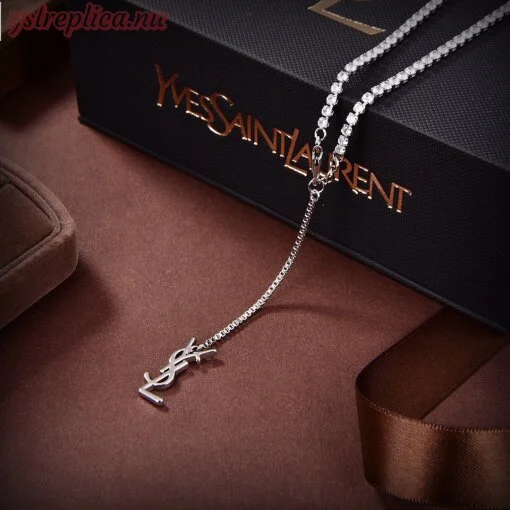 Replica YSL Fake Saint Laurent Alphabet Necklace