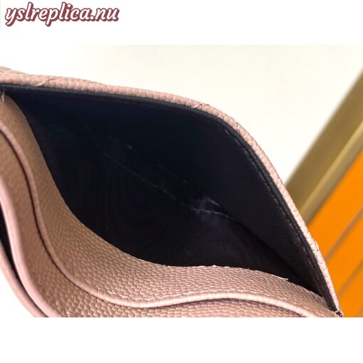 Replica YSL Cassandre MatelassÉ Card Holder Case In Grain De Poudre Embossed Leather 8